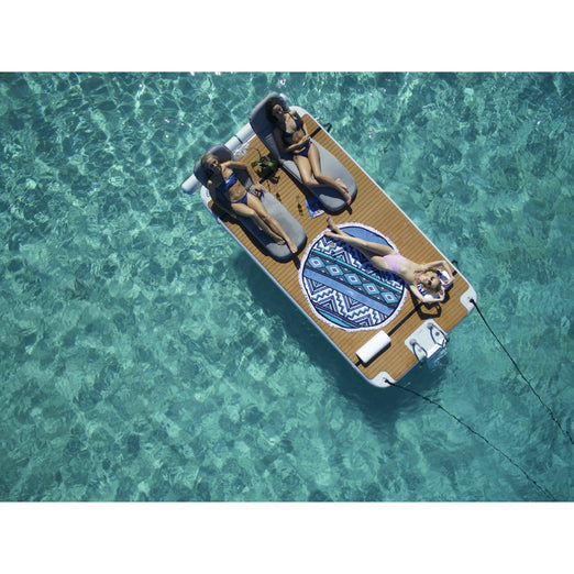 Platforms/Mats - NautiBuoy Sport Teak 375 Platform