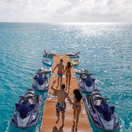 Platforms/Mats - NautiBuoy Sport Teak 375 Platform