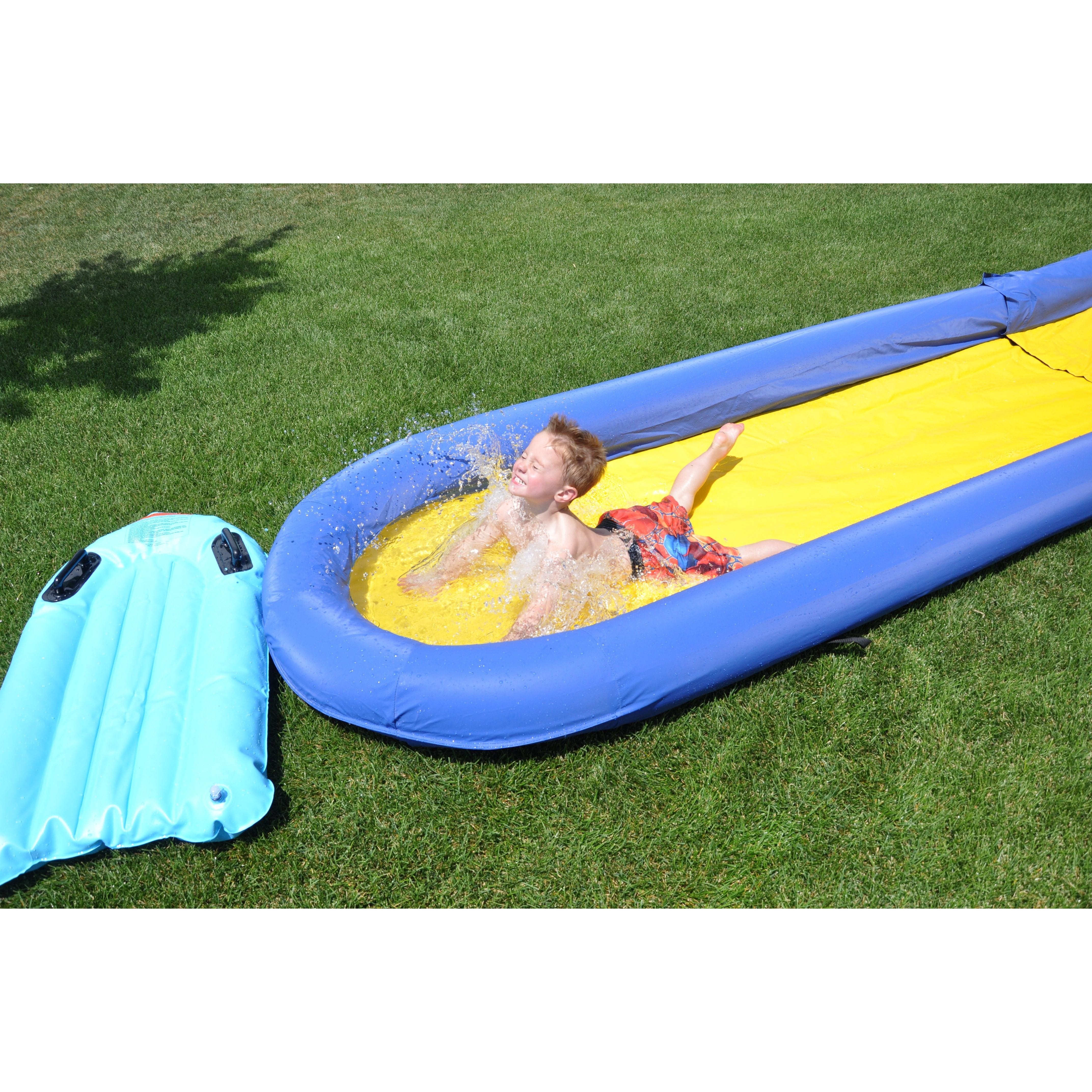 Platforms/Mats - Rave Sports Turbo Chute Backyard Package 1 20' Sections And 10' Pool