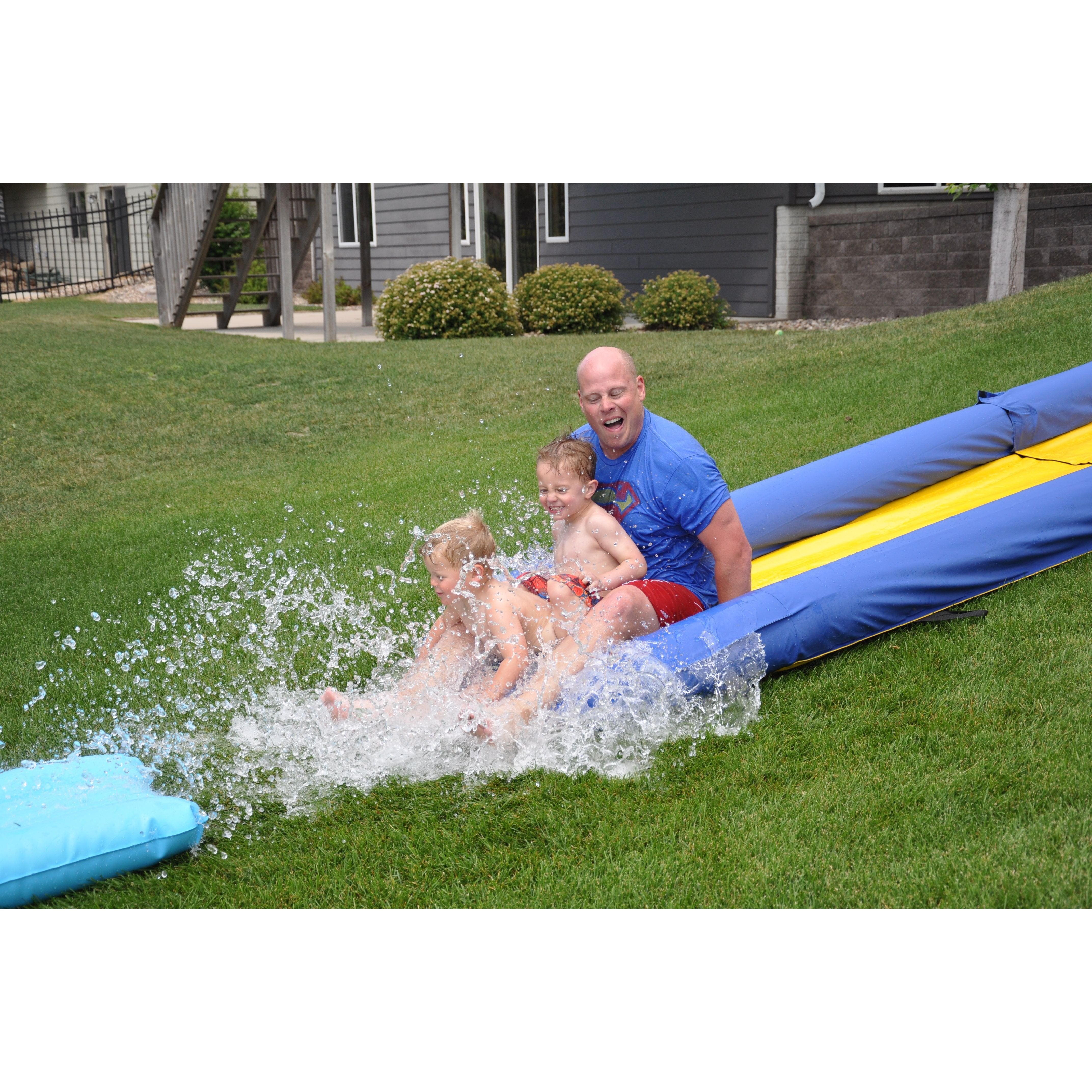 Platforms/Mats - Rave Sports Turbo Chute Backyard Package 1 20' Sections And 10' Pool