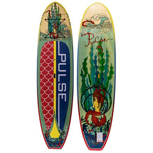 Pulse The Mermaid 10'6" Tradisional SUP Front and back view