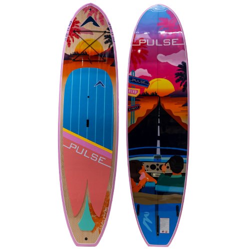 Pulse The Road Trip 10'6" Tradisional SUP front and back view