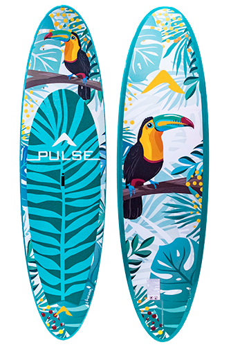 Pulse The Summy 11' Rectech Board front and back side