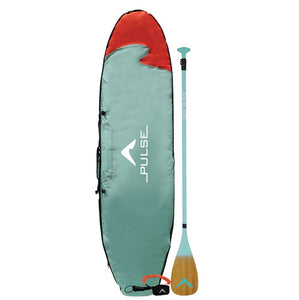 Pulse The Seafoam 10'6" Tradisional SUP and Bag with Pulse Leash 