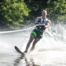 Load image into Gallery viewer, Man Skiing using Rave Adult Pure Combo Water Ski