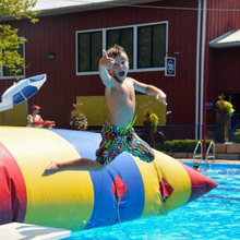 Load image into Gallery viewer, A child jumping in the WaterBlob® Classic Blob®