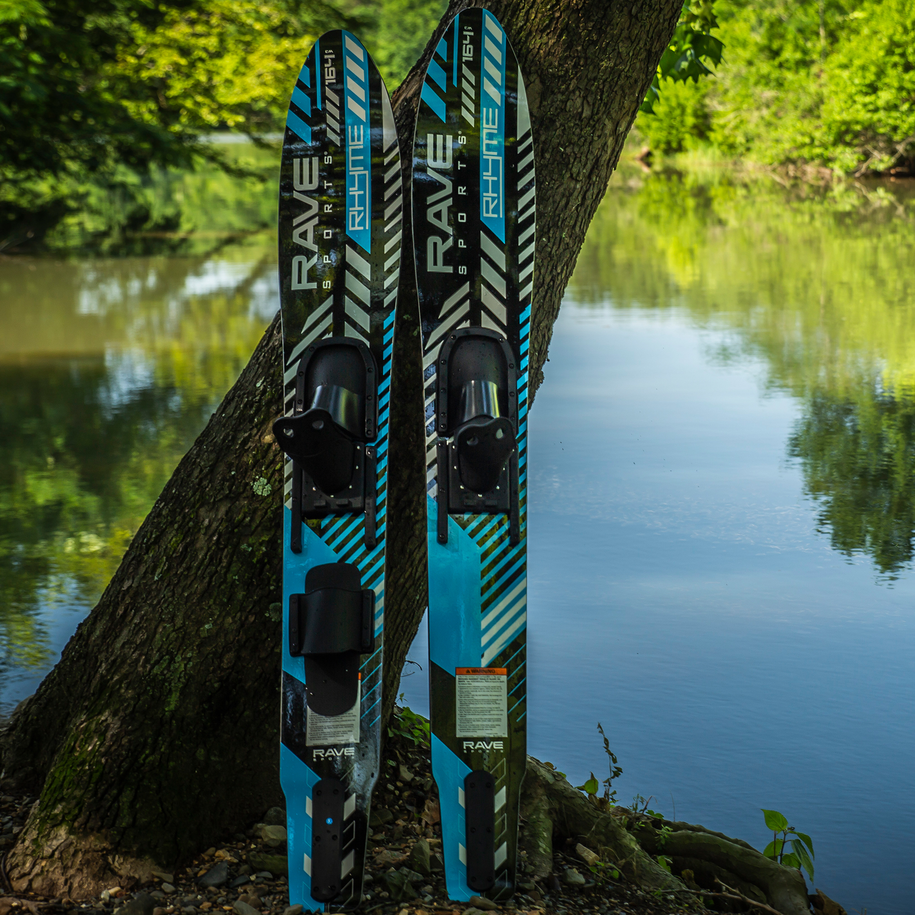 Rave Adult Rhyme Shaped Combo Water Ski