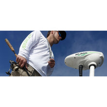 Load image into Gallery viewer, Trolling Motor - Man with Rhodan Marine HD GPS Anchor ® Trolling Motor – 12V white Color