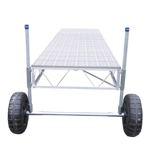Patriot Docks 24' Straight Roll-in Dock tan poly