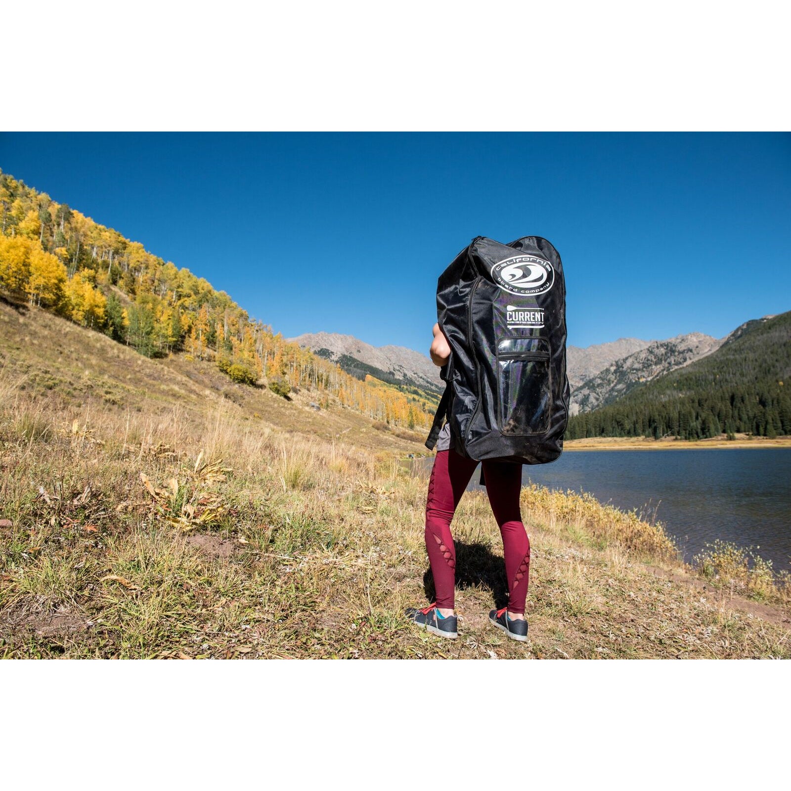 SUP Board - California Board Company 11’ Current Inflatable Stand Up Paddleboard (ISUP) Package