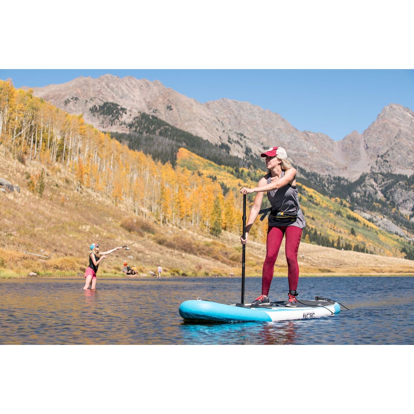 SUP Board - California Board Company 11’ Current Inflatable Stand Up Paddleboard (ISUP) Package