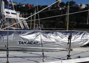 Takacat Boat Cover in use