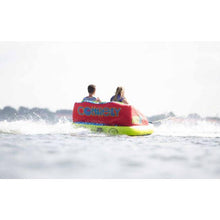 Load image into Gallery viewer, 2 People Sitting on The Connelly Super Fun 2 2-Person Towable Tube