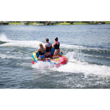 Load image into Gallery viewer, 3 People Riding The Connelly Super Fun 3 3-Person Towable Tube