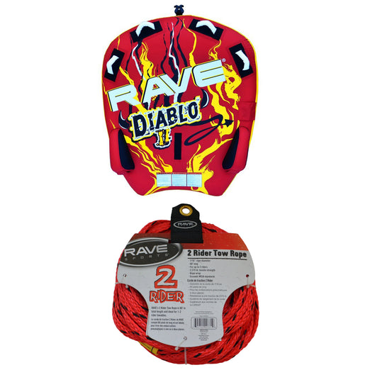 Towables / Tubes - Rave Sports  Diablo II - 2 Rider Towable 02318