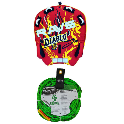Towables / Tubes - Rave Sports  Diablo II - 2 Rider Towable 02318