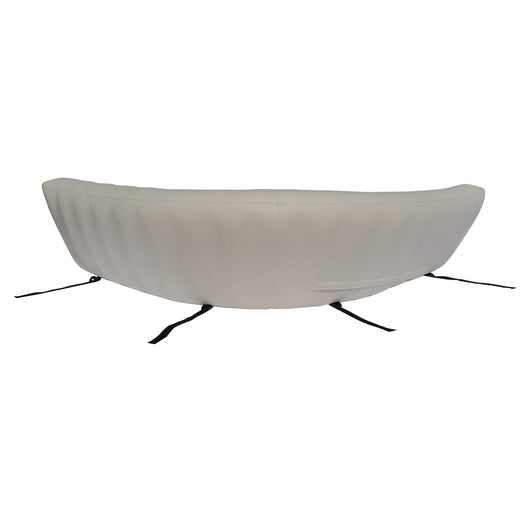 YachtBeach Air Sofa 5'x5'x2' back view with straps