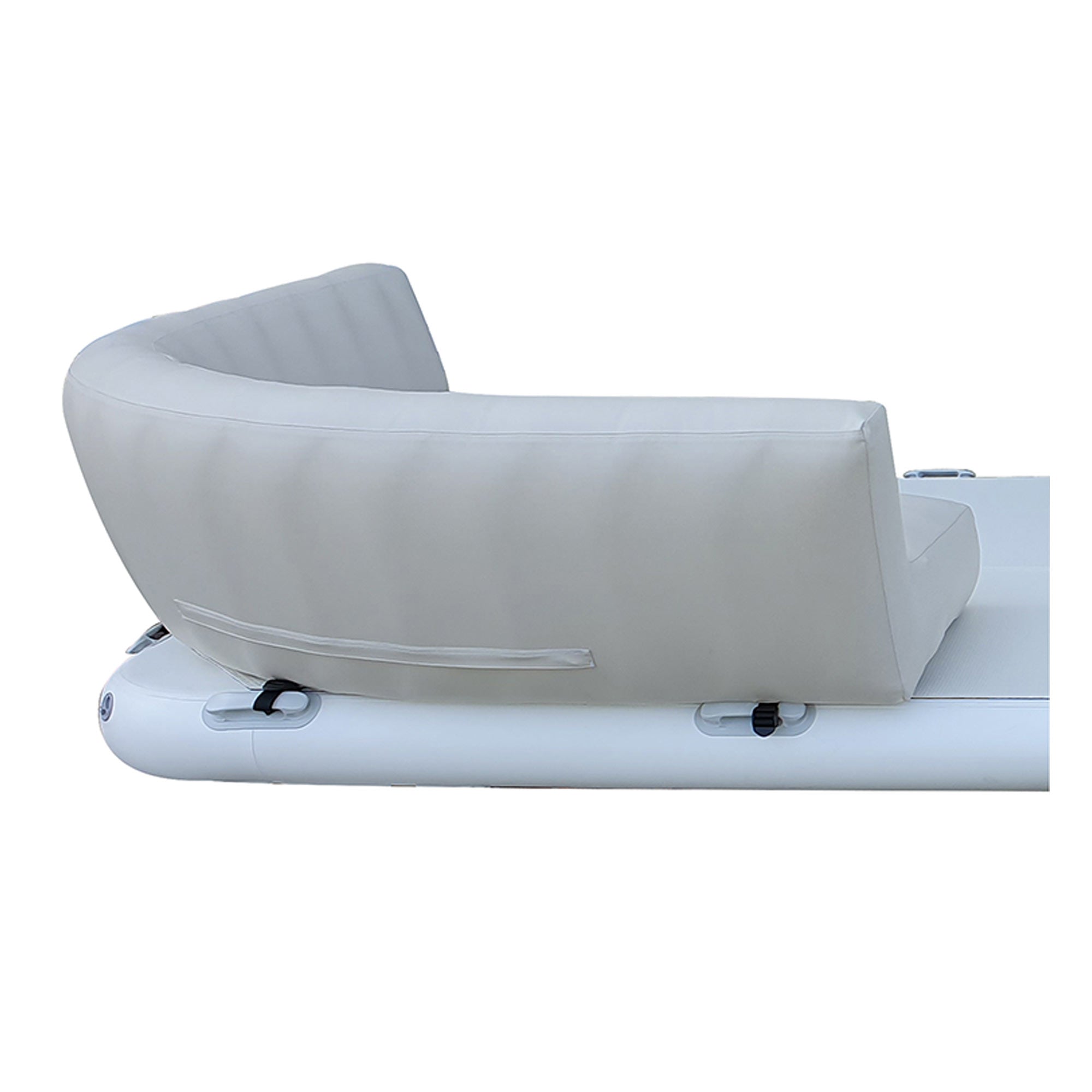 Yachtbeach Inflatable Marine Leather Air Sofa 5'x5'x2' – Light As Air Boats
