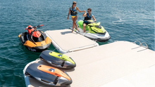 Load image into Gallery viewer, YachtBeach 3.0 + 4.1 Jet Ski Dock Combo 10‘x5‘x8“ + 13‘x7‘x8“ with Jet Skis