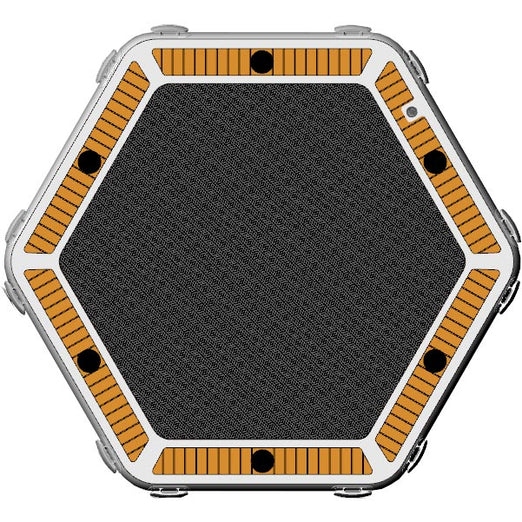 YachtBeach Party Zone 2.50 Hex Platform top view