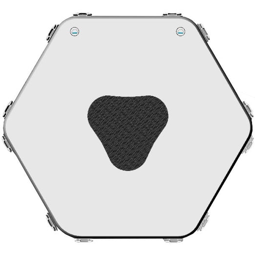 YachtBeach Relax Zone 2.50 Hex Platform  bottom view