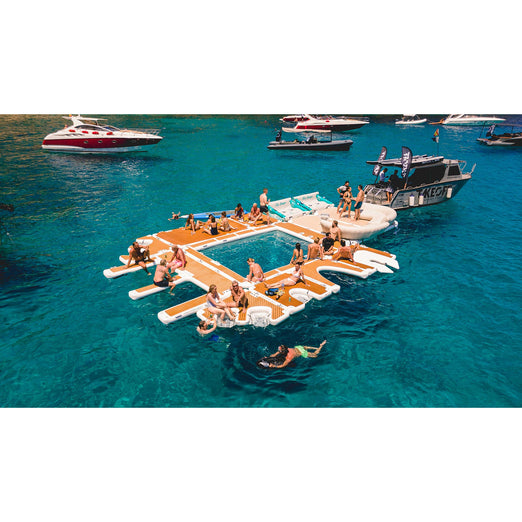 YachtBeach 2.05 Jet Ski Dock Single 6'7"x6'7" with the other platforms