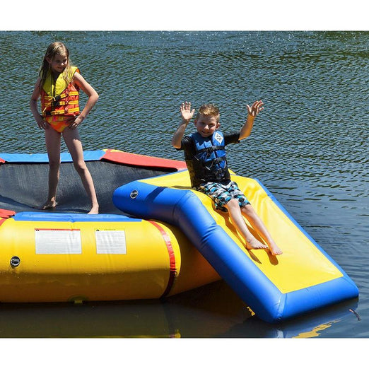 Water Bouncer - Island Hopper 13′ Bounce-N-Splash Padded Water Bouncer 13BNS