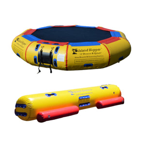 Water Bouncer - Island Hopper 13′ Bounce-N-Splash Padded Water Bouncer 13BNS