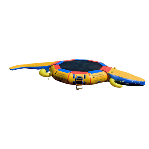 Water Bouncer - Island Hopper 13′ Gator Monster Water Bouncer Water Park  GWPARK13