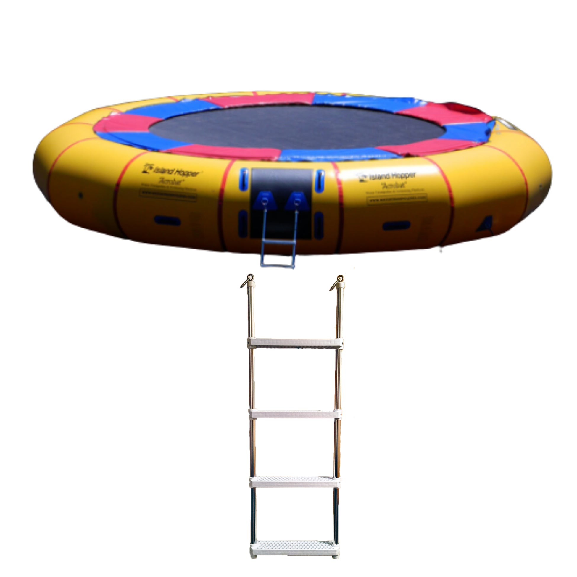 Water Bouncer - Island Hopper 20' Acrobat Water Trampoline 20PVCTUBE