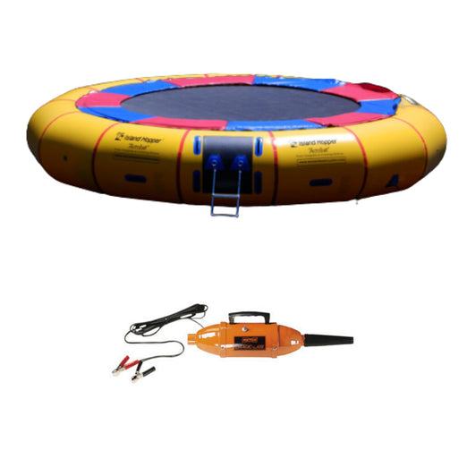 Water Bouncer - Island Hopper 20' Acrobat Water Trampoline 20PVCTUBE