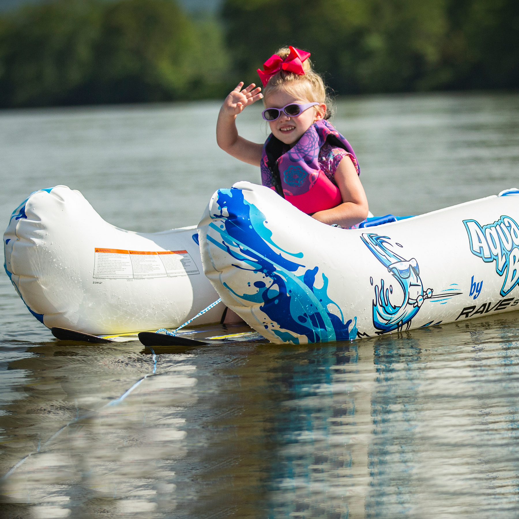 Water Ski Starter Package with a girl riding.