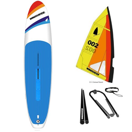 Windsurf Board - Aerotech Sails 2023 Windsurfer LT Freestyle Windsurf Board with rig