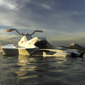 Yujet Jetski Add-On with surfer xt on the water